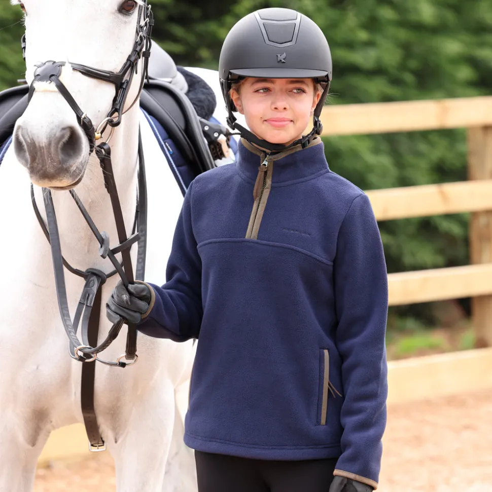 Aubrion Core Half Zip Fleece - Young Rider