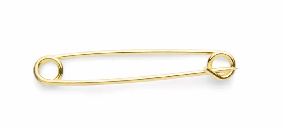 Aubrion Plain Gold Plated Stock Pin