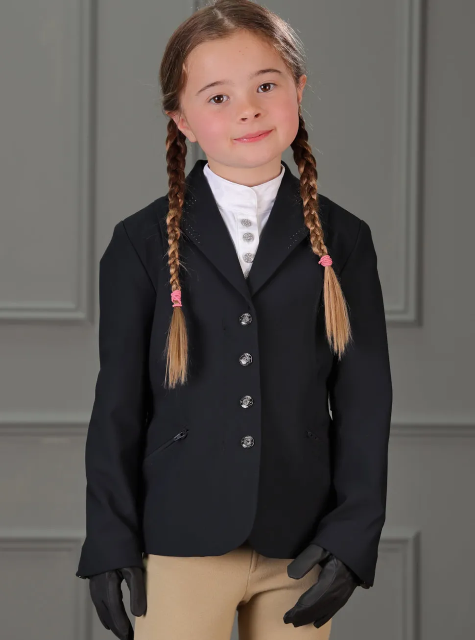 Aubrion Wellington Show Jacket - Young Rider