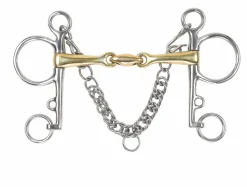 Brass Alloy Pelham with Lozenge