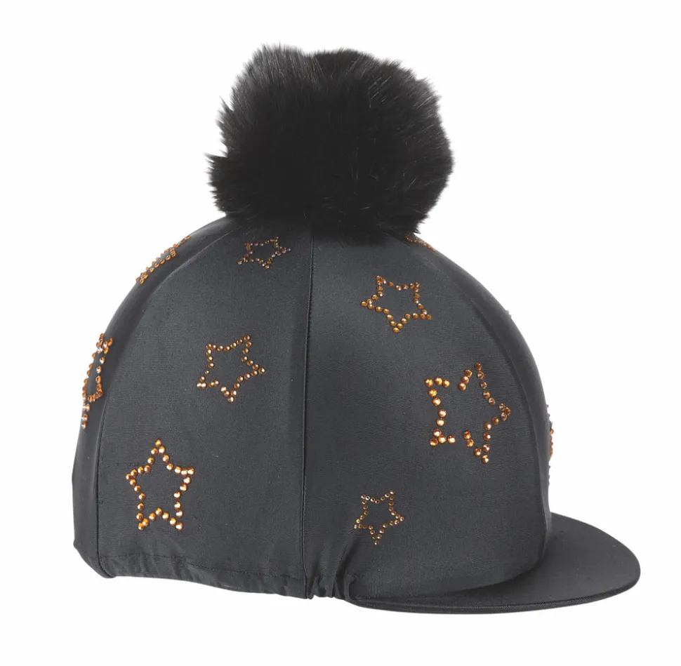 Diamante Star Hat Cover