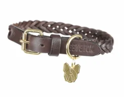 Digby & Fox Plaited Dog Collar