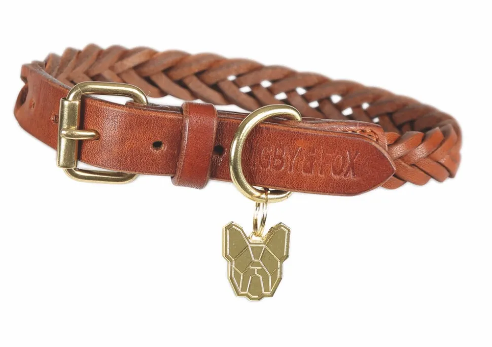 Digby & Fox Plaited Dog Collar