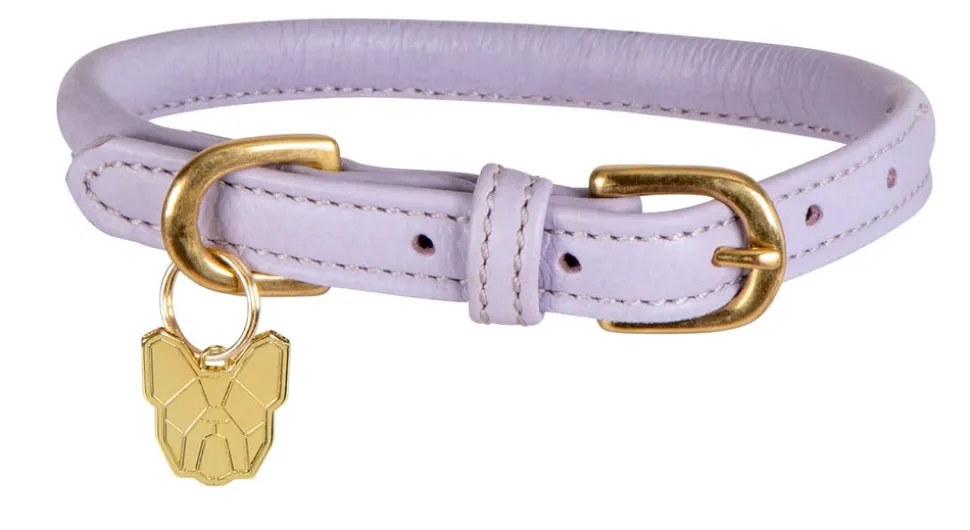Digby & Fox Rolled Leather Dog Collar