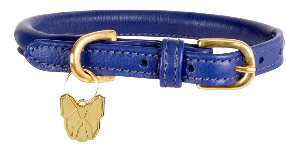 Digby & Fox Rolled Leather Dog Collar