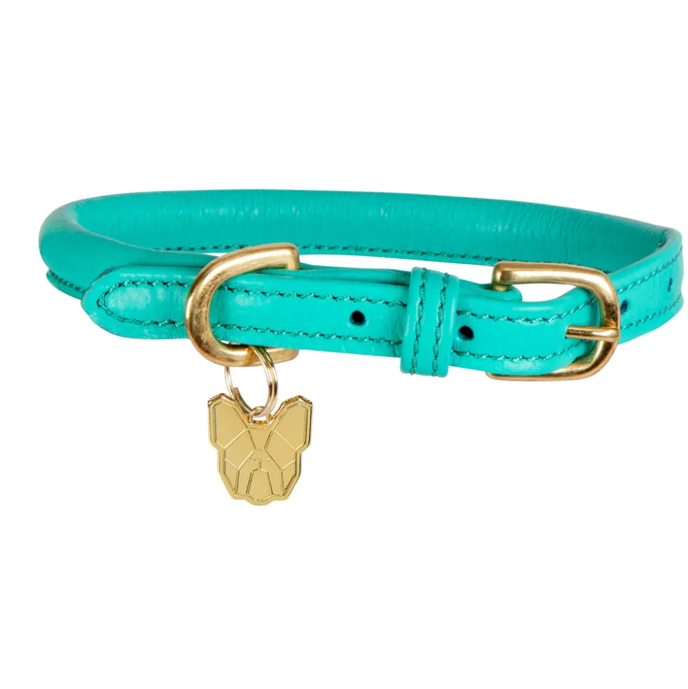 Digby & Fox Rolled Leather Dog Collar