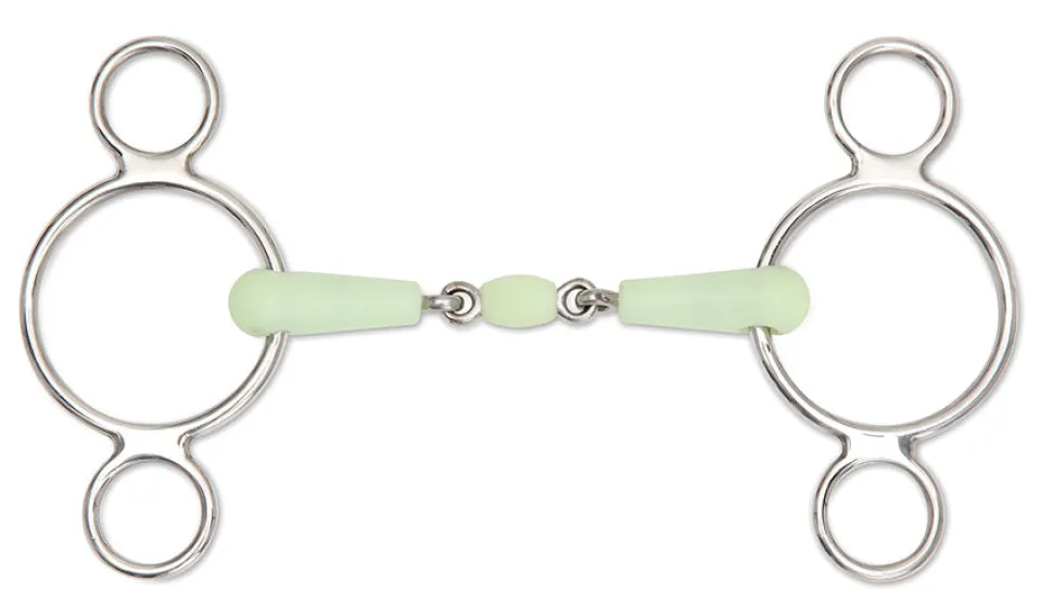 Equikind Peanut Two Ring Gag