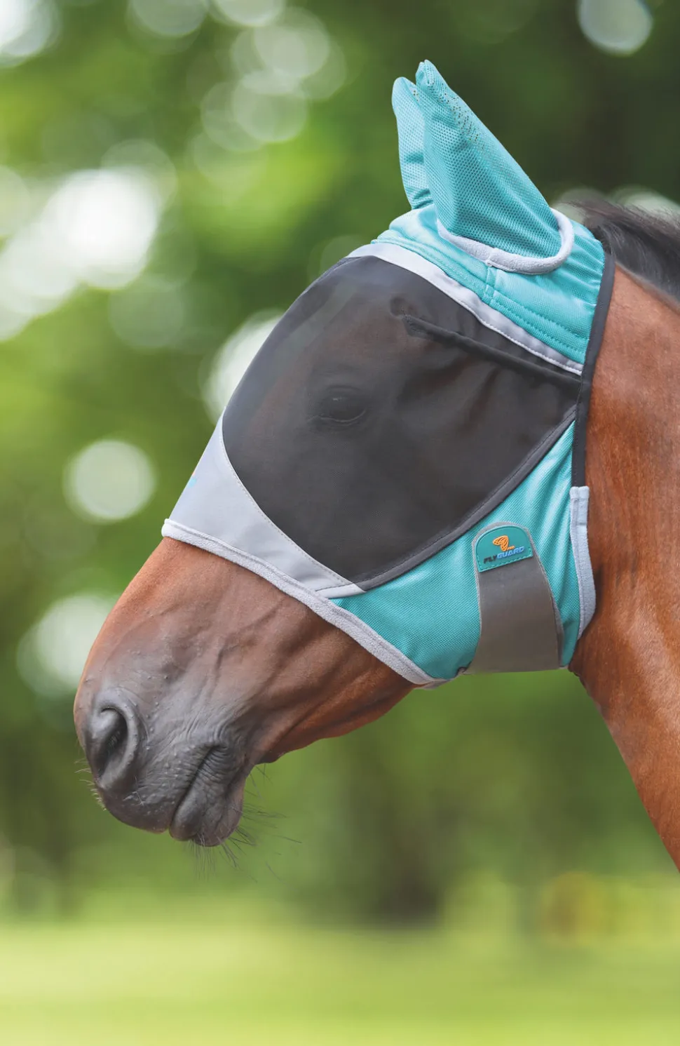 FlyGuard Pro Deluxe Fly Mask With Ears
