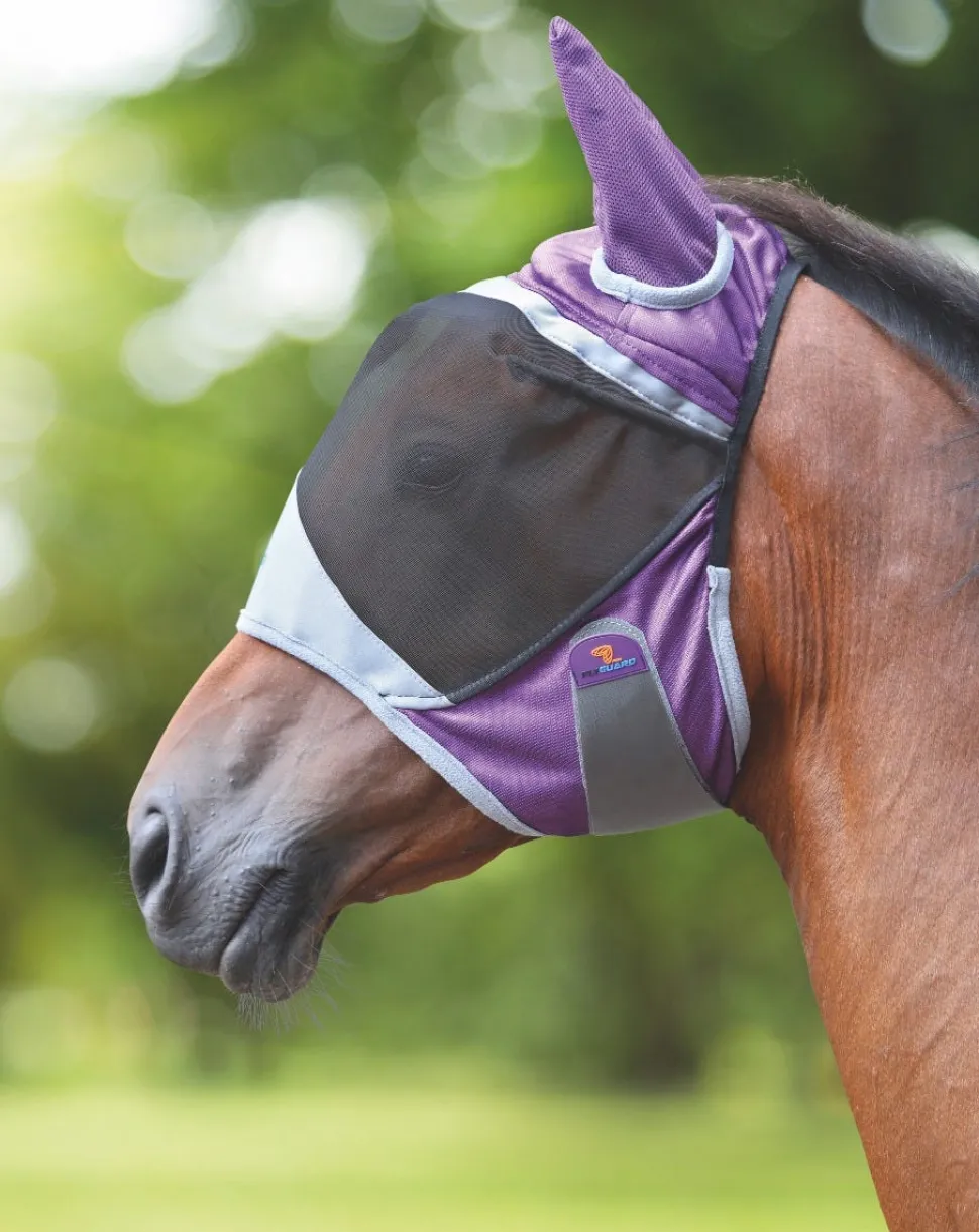 FlyGuard Pro Deluxe Fly Mask With Ears