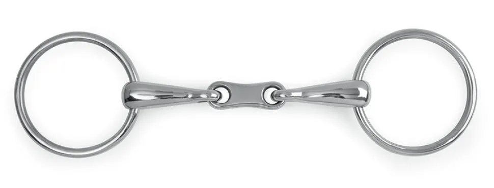 French Link Loose Ring Snaffle
