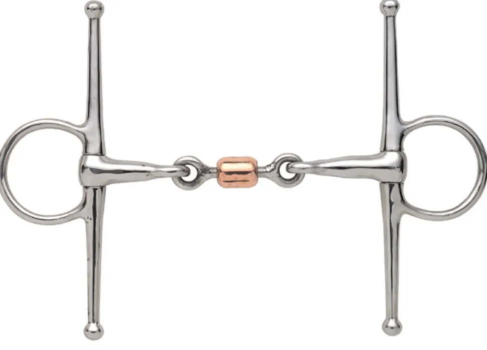 Full Cheek Snaffle with Copper Peanut
