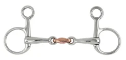 Hanging Cheek Copper Lozenge Snaffle