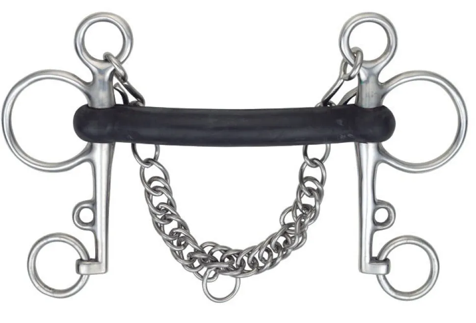 Hard Rubber Mouth Pelham