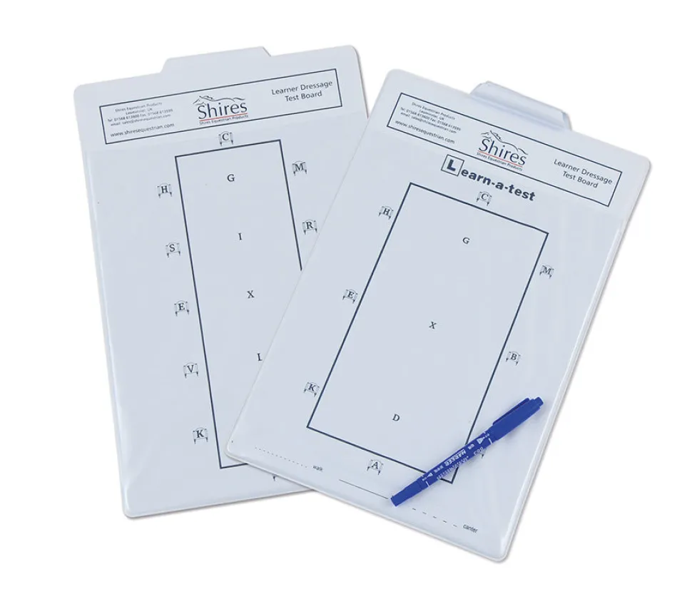 Learner Dressage Test Board