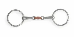 Loose Ring Copper Lozenge Snaffle