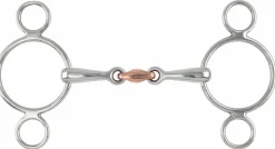 Two Ring Copper Lozenge Gag