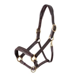 Velociti GARA Leather Travel Headcollar