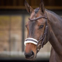 Velociti RAPIDA Rolled Fleece Lined Cavesson Noseband